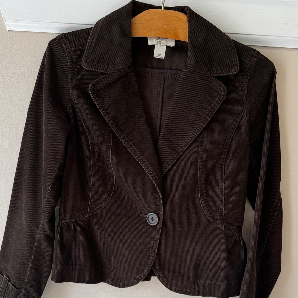 Bundle of Three Women's Blazers - Black, Charcoal, Dark Brown - Picture 10 of 14